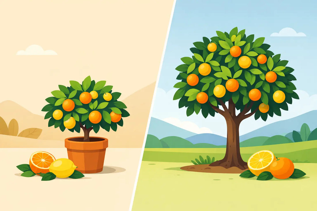 Dwarf Citrus vs Standard Citrus: Which Fits?