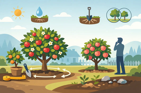 How Much Space Does a Dwarf Fruit Tree Need?