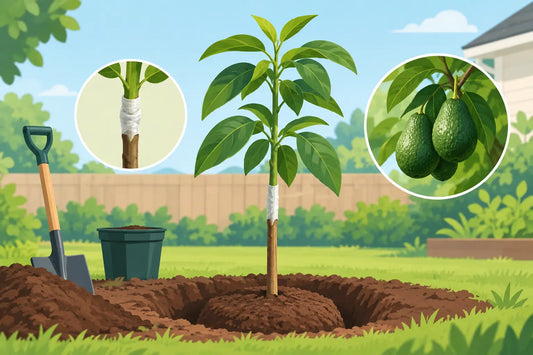Planting a Grafted Avocado for Backyard Fruit
