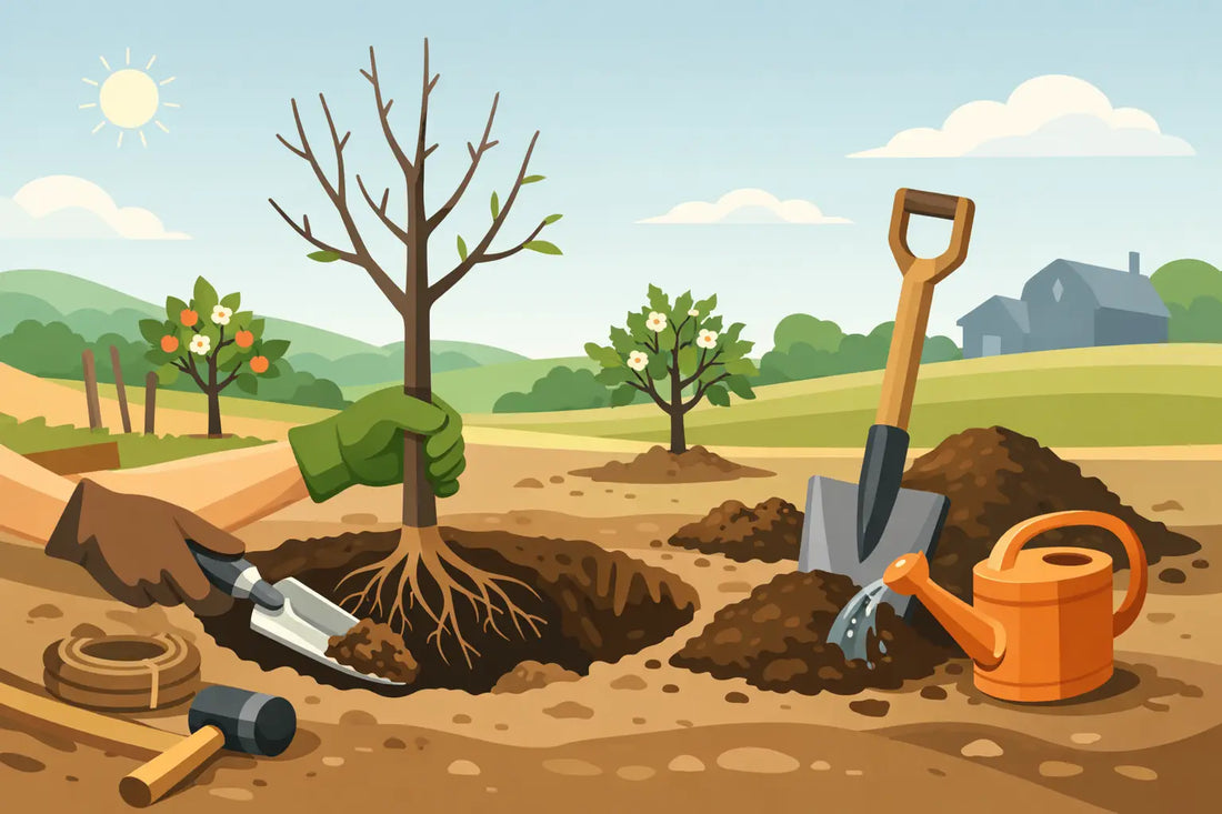How to Plant Bare Root Fruit Trees Right