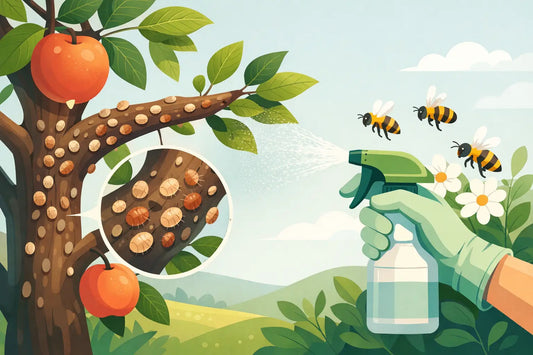 Treating Fruit Tree Scale Without Harming Bees