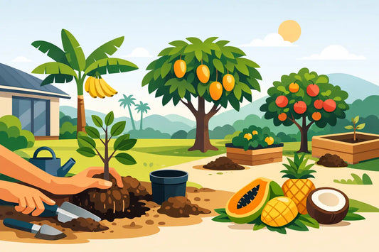 How to Establish Tropical Fruit Trees at Home